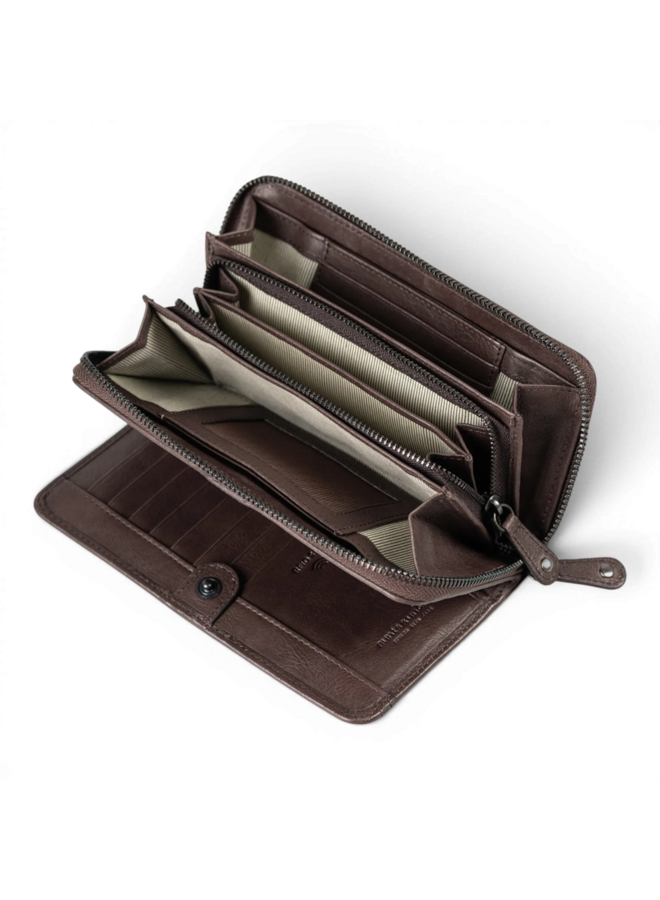 Aunts & Uncles Tilda Wallet Coffee Bean