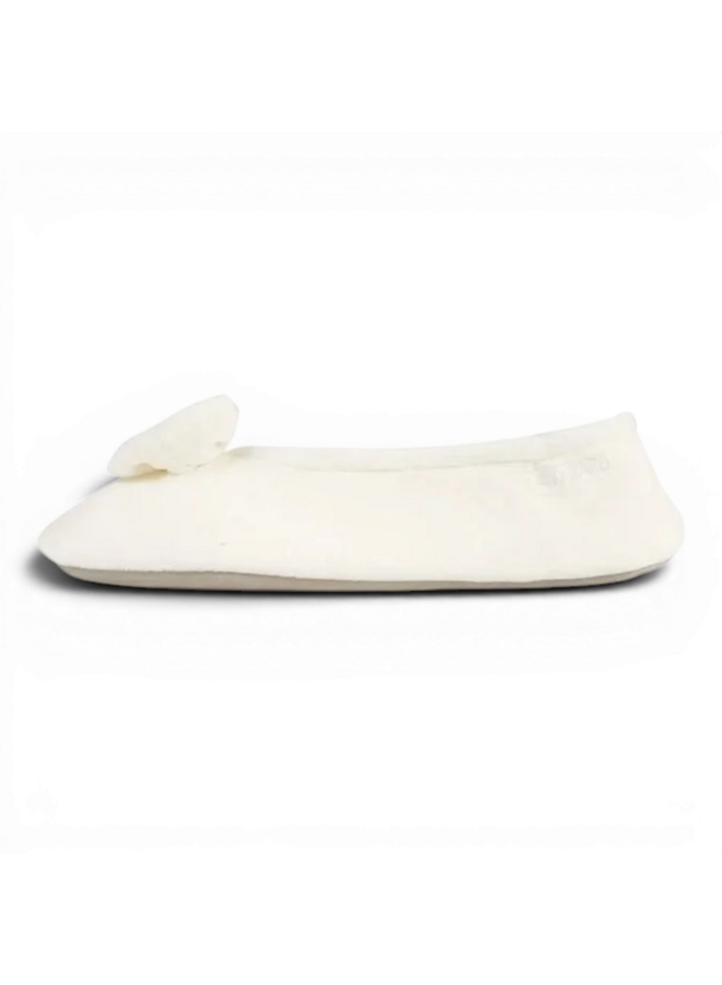 Isotoner 95991 ballerina pantoffels  Ivoire