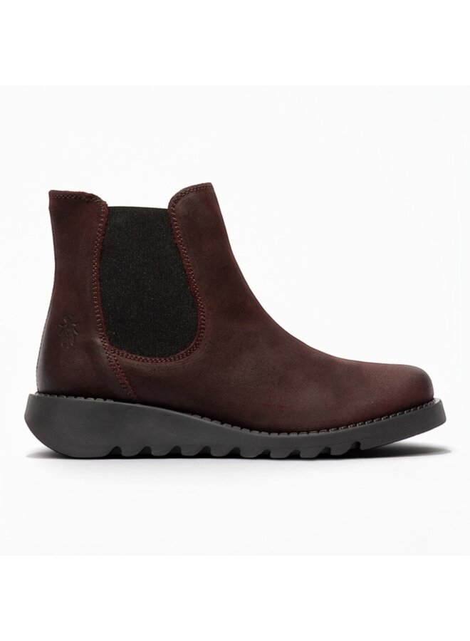 Fly london P143195126 Antique Suede-Burgundy