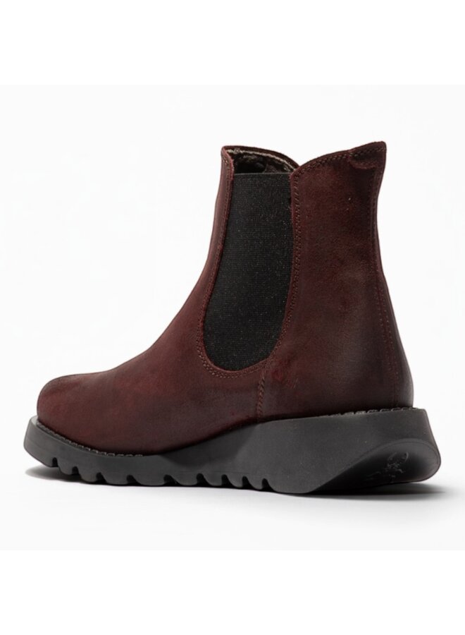 Fly london P143195126 Antique Suede-Burgundy