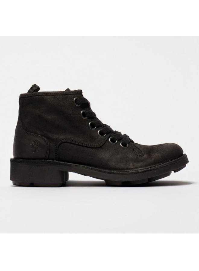 Fly London P211227002 Antique Suede-Black