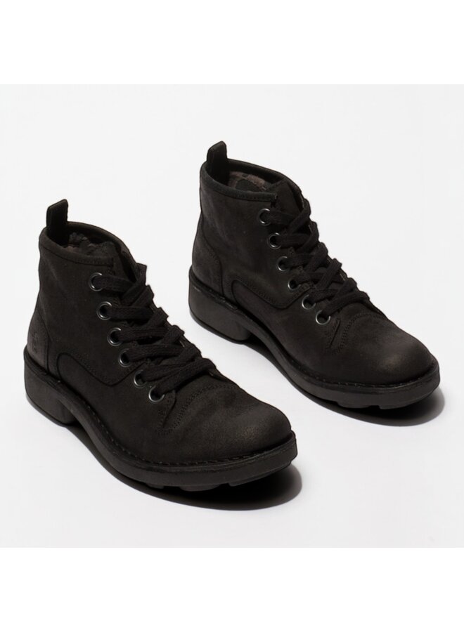 Fly London P211227002 Antique Suede-Black