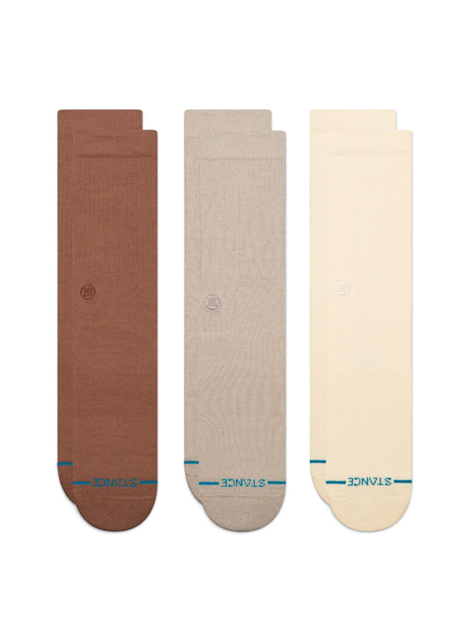 Stance Icon 3 Pack Brown