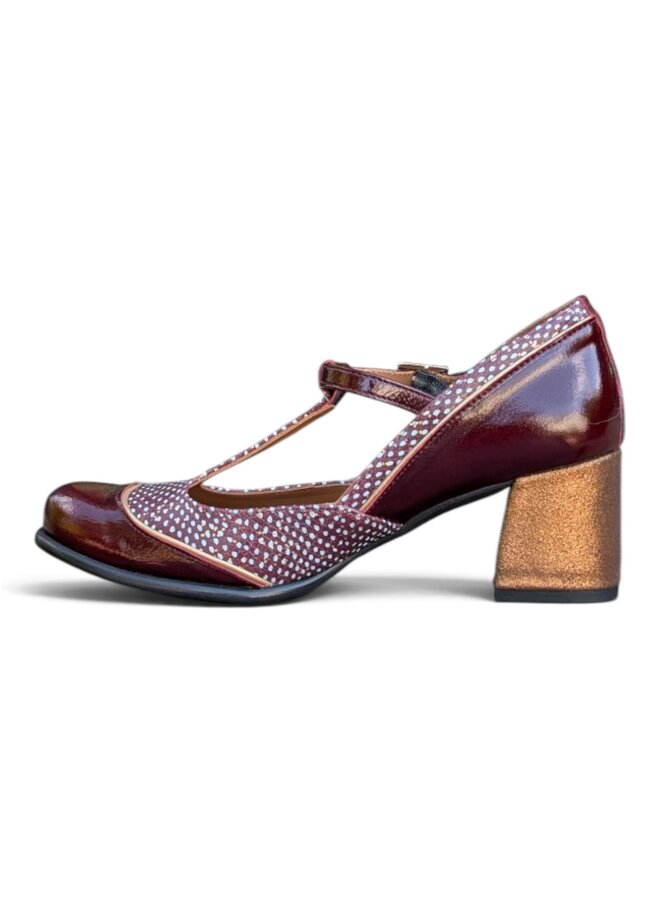 Nemonic 2053 Zapato Juliet Burdeos Chanel