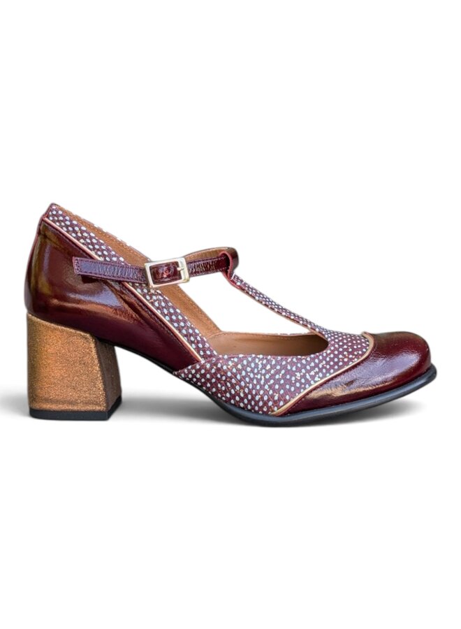 Nemonic 2053 Zapato Juliet Burdeos Chanel