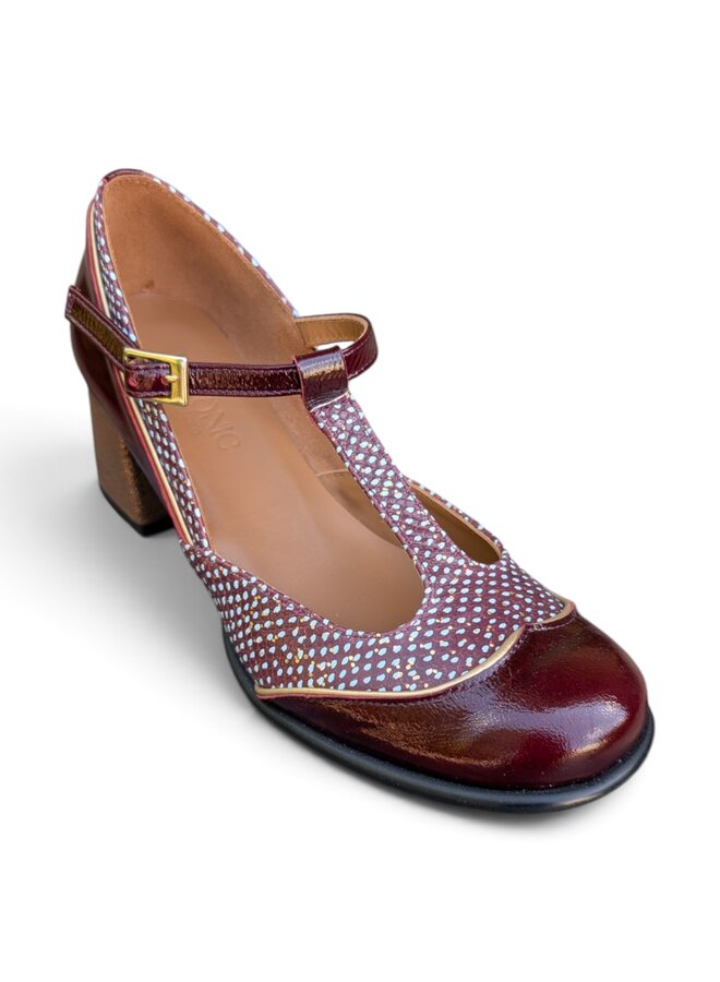 Nemonic 2053 Zapato Juliet Burdeos Chanel
