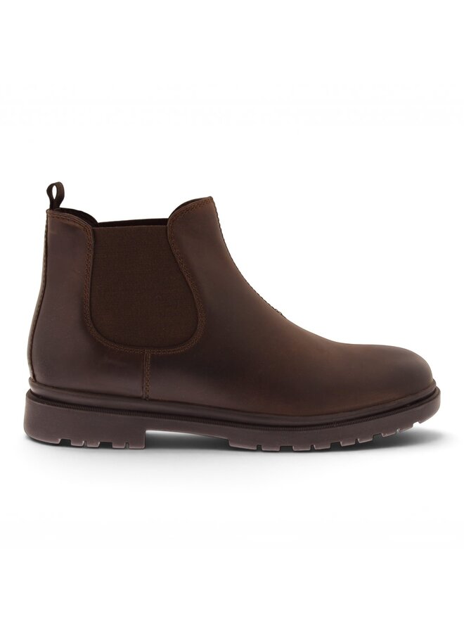 Geox U16DDA U Andalo Oil/Lea Ochre/Chocolate