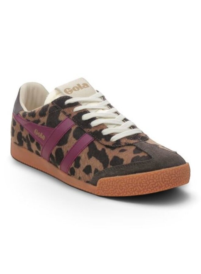 Gola CLB867TK Elan Savanna Trainer Tan Cow/Cerise/Mocha