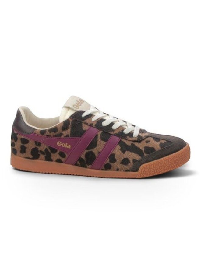 Gola CLB867TK Elan Savanna Trainer Tan Cow/Cerise/Mocha