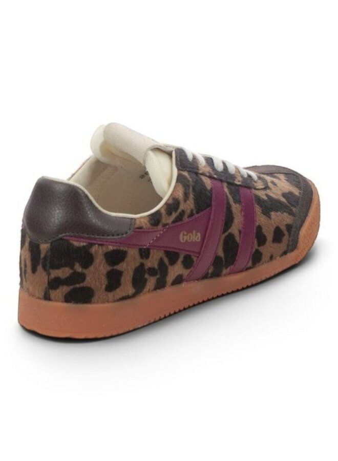 Gola CLB867TK Elan Savanna Trainer Tan Cow/Cerise/Mocha