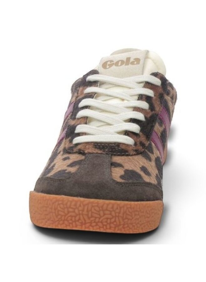 Gola CLB867TK Elan Savanna Trainer Tan Cow/Cerise/Mocha