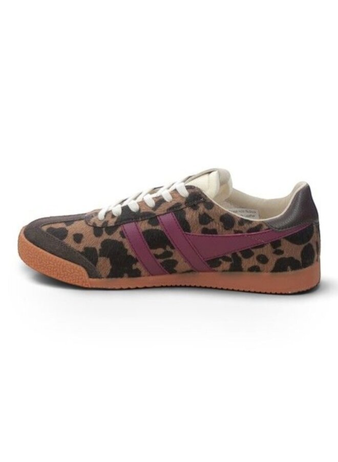 Gola CLB867TK Elan Savanna Trainer Tan Cow/Cerise/Mocha