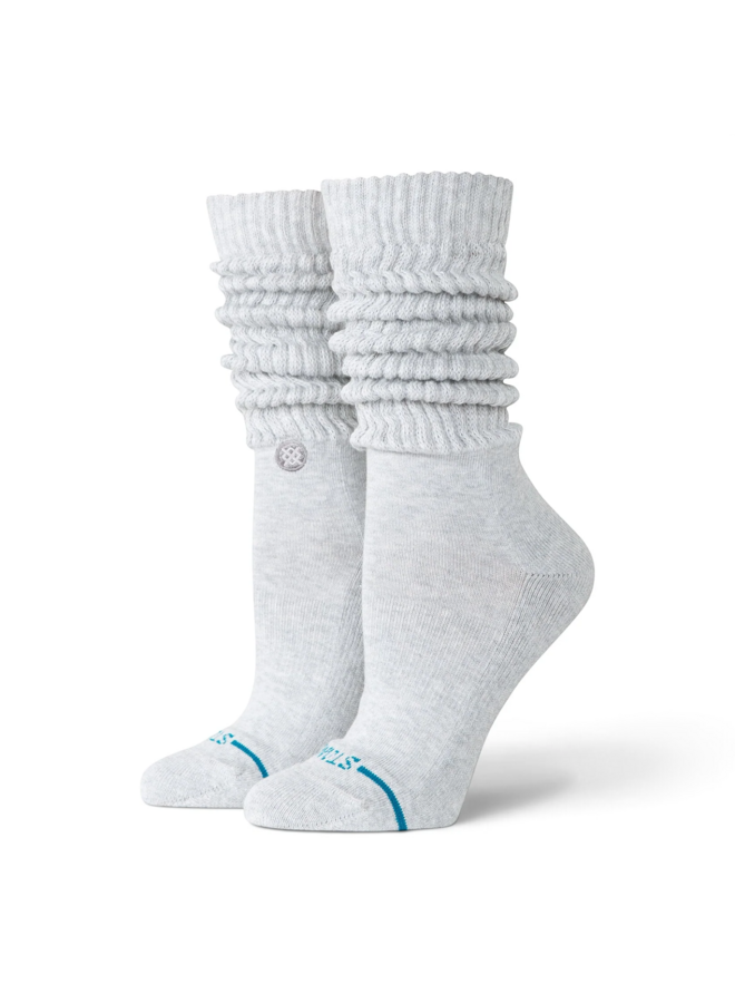 Stance Womens Icon Slouch Crew Heathergrey