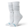 Stance Womens Icon Slouch Crew Heathergrey