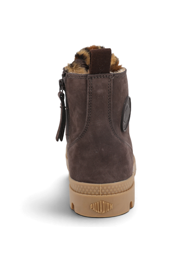 Palladium Pampa Hi Zip Wl Wild Dark Cocoa