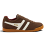 Gola CMA192FI Harrier Trainer Otter/Off White/Deep Red