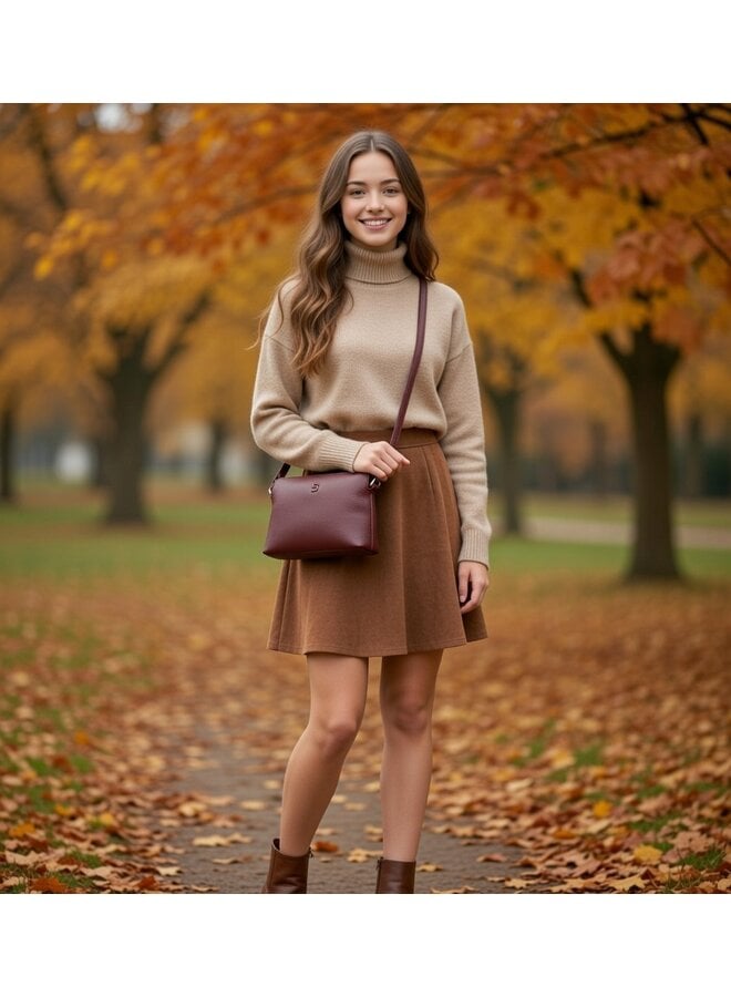 Belluga ET022 Bag Leather Burgundy