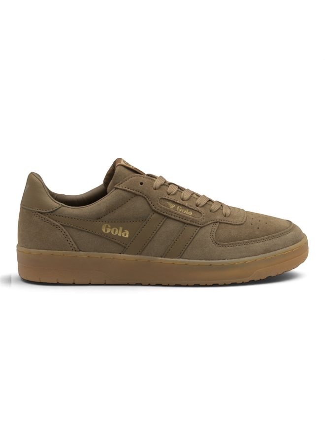 Gola CMB571CF Hawk 86Trainer Tobacco/Gum