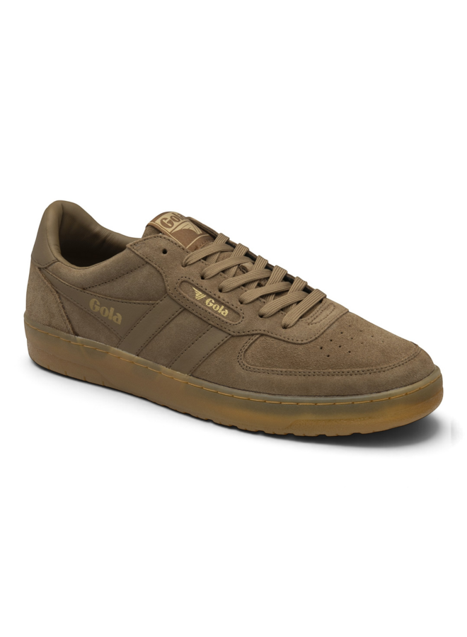 Gola CMB571CF Hawk 86Trainer Tobacco/Gum