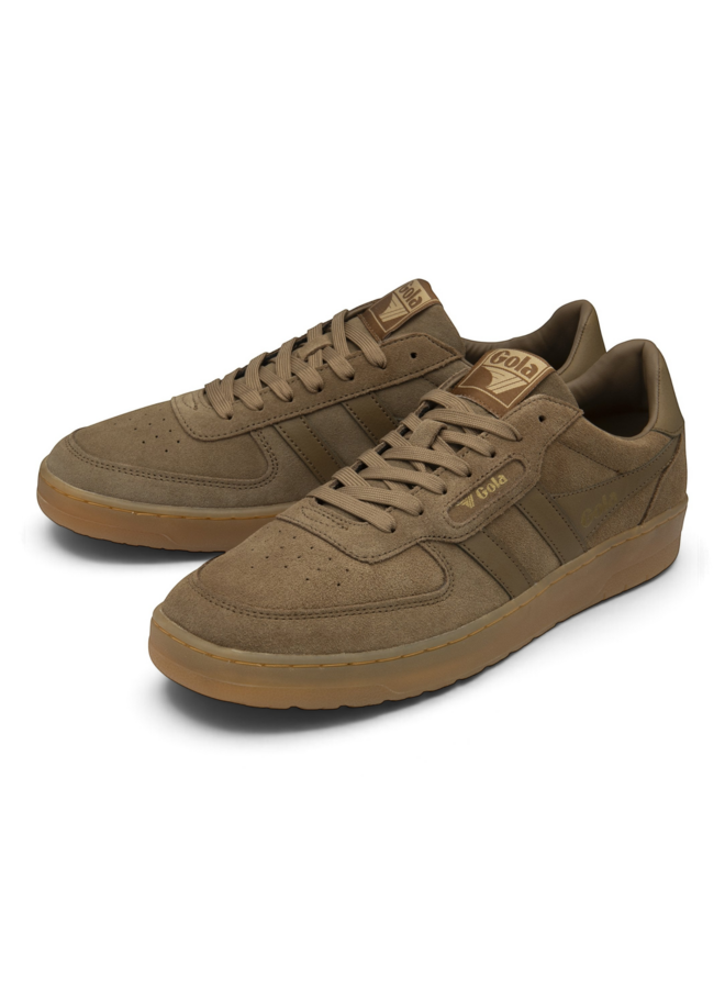 Gola CMB571CF Hawk 86Trainer Tobacco/Gum