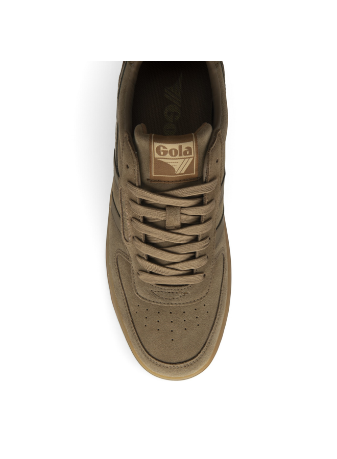 Gola CMB571CF Hawk 86Trainer Tobacco/Gum