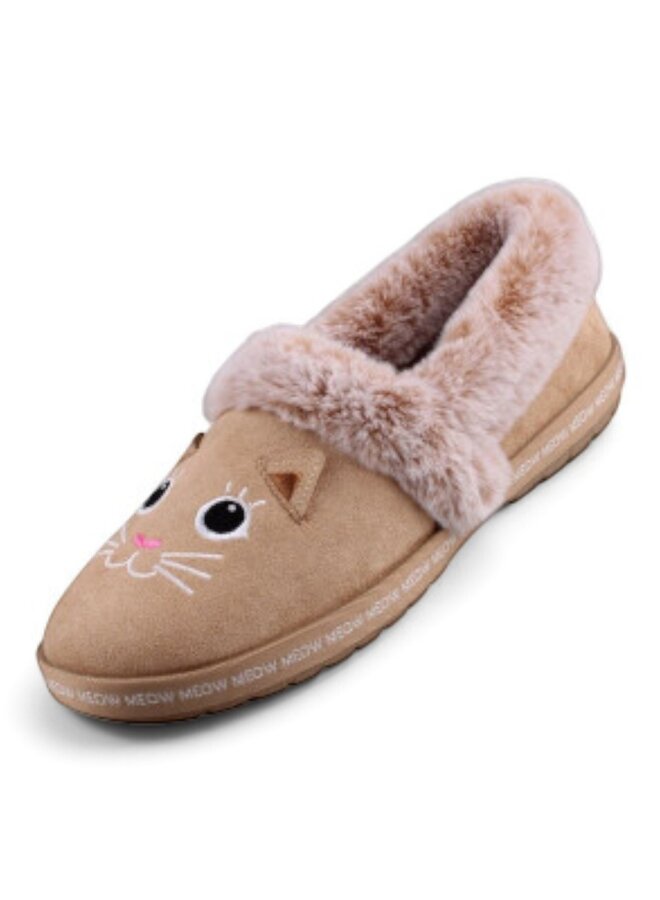 Skechers 33355 Bobs Too Cozy-Meow Pajamas Tan