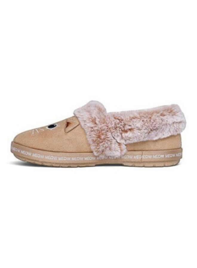Skechers 33355 Bobs Too Cozy-Meow Pajamas Tan