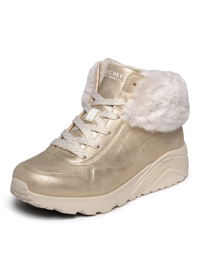 Skechers 310928L Cute fur You Gold