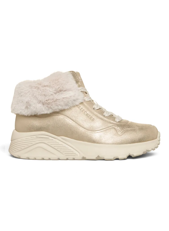 Skechers 310928L Cute fur You Gold