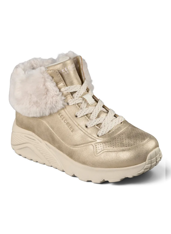 Skechers 310928L Cute fur You Gold
