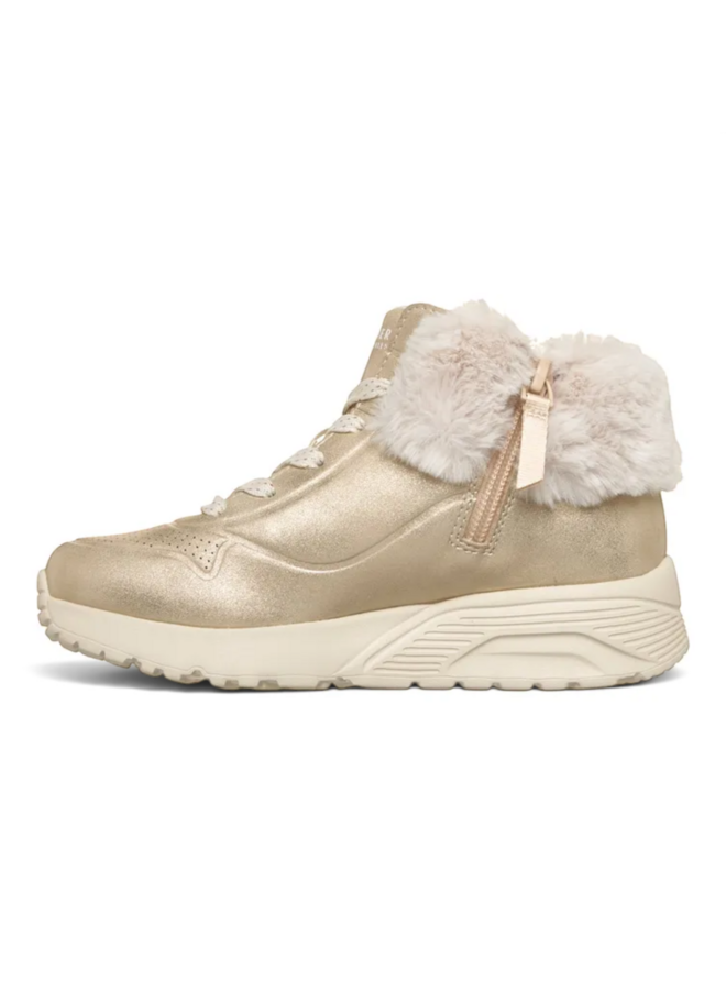 Skechers 310928L Cute fur You Gold