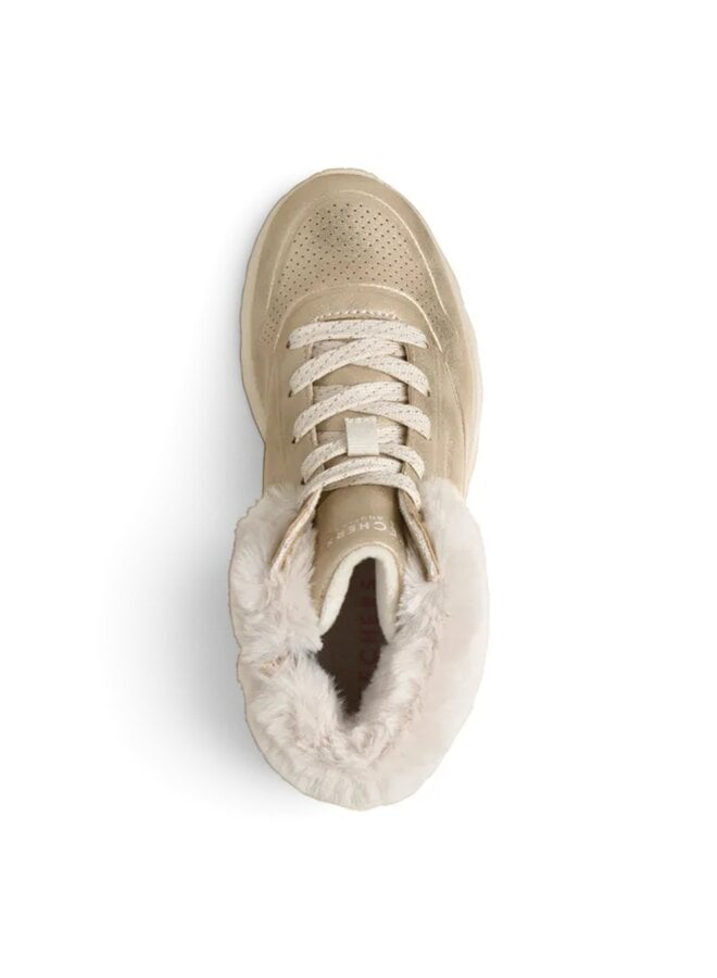 Skechers 310928L Cute fur You Gold