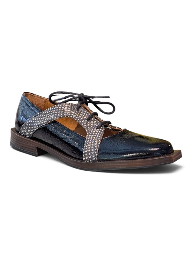 Nemonic 2525 Zapato Peackoc Black