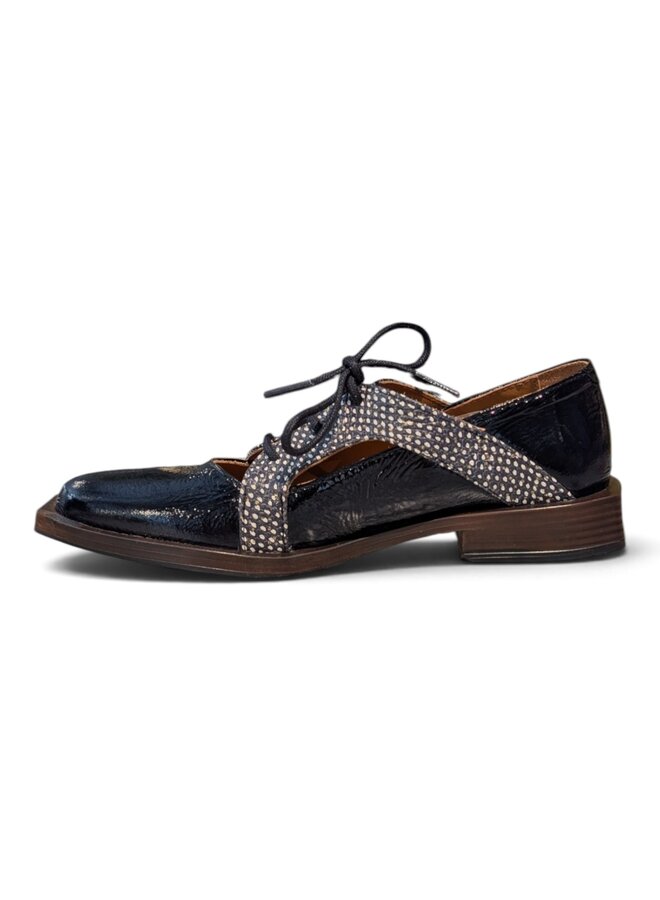 Nemonic 2525 Zapato Peackoc Black