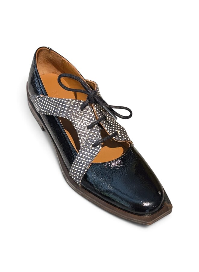 Nemonic 2525 Zapato Peackoc Black