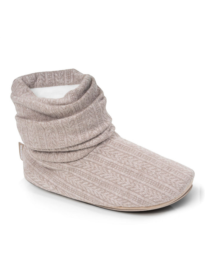 Isotoner 97220 Bottillons Beige Chiné