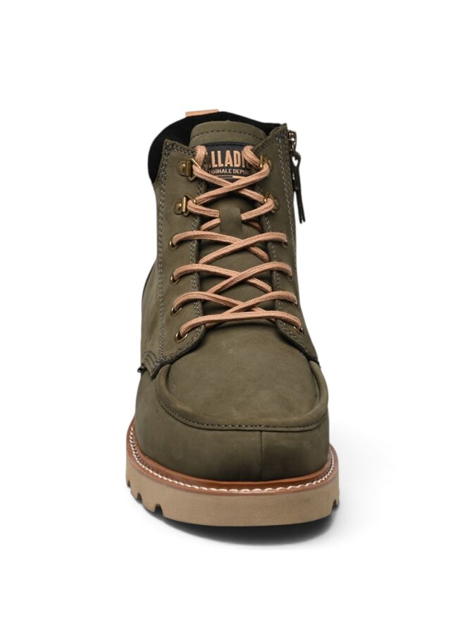 Palladium Trooperlite Grit Zip Olive Night