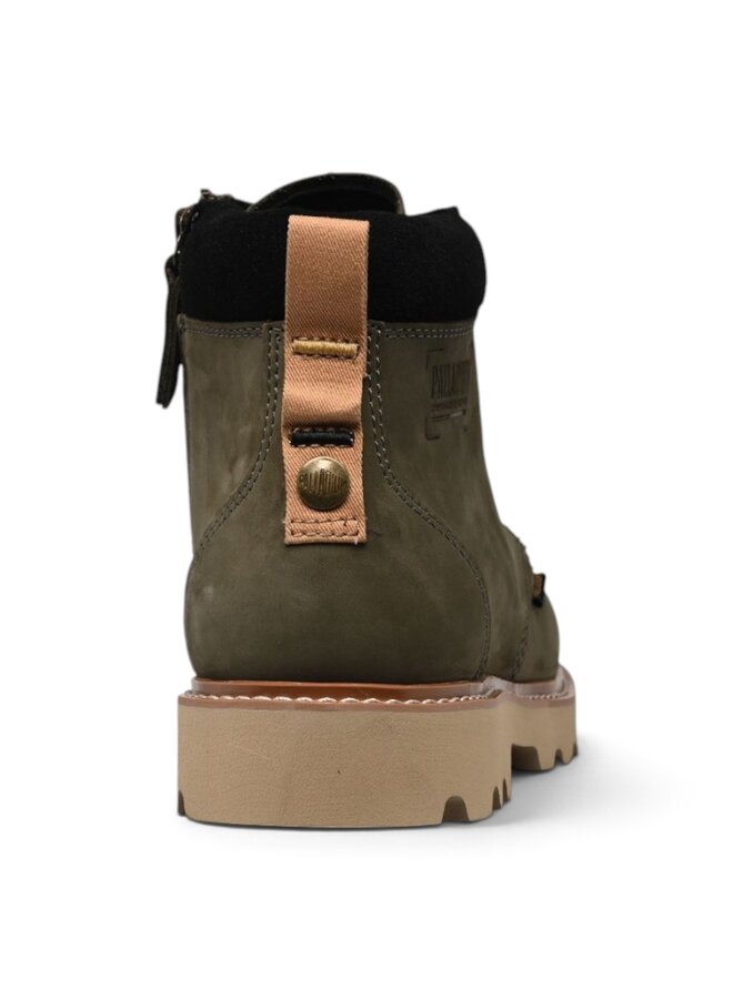 Palladium Trooperlite Grit Zip Olive Night