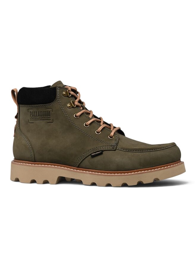 Palladium Trooperlite Grit Zip Olive Night