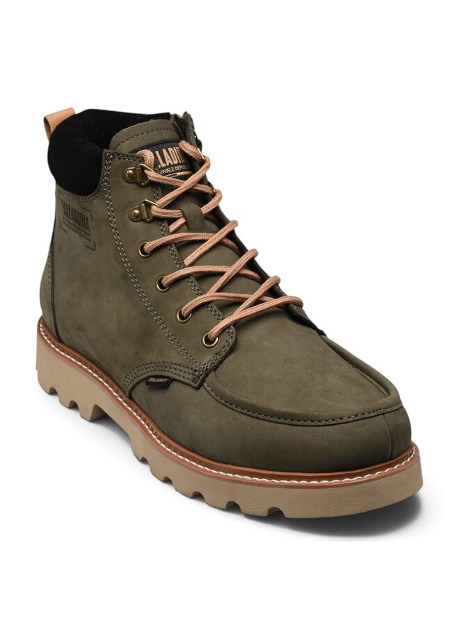Palladium Trooperlite Grit Zip Olive Night