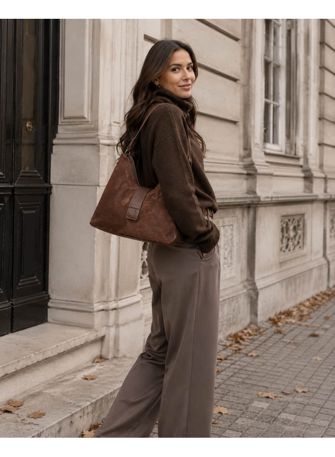 Belluga BFI060 Bag Suede Stories Cognac