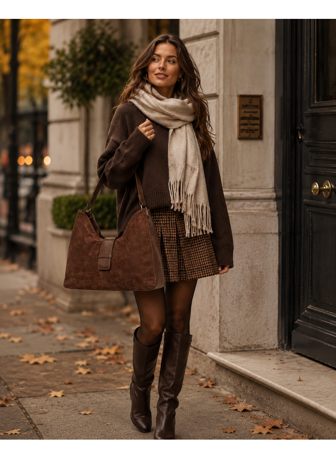 Belluga BFI060 Bag Suede Stories Cognac