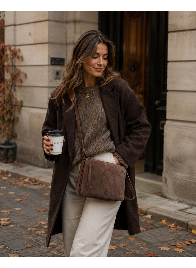 Belluga BFI056 Bag Suede Stories Brown