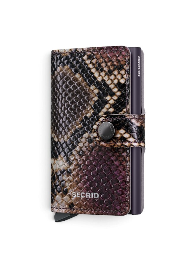 Secrid Miniwallet Serpent Purple