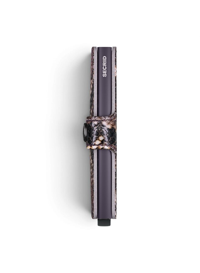 Secrid Miniwallet Serpent Purple