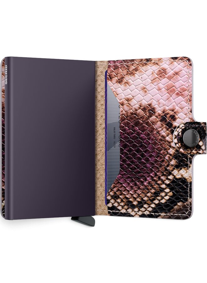 Secrid Miniwallet Serpent Purple