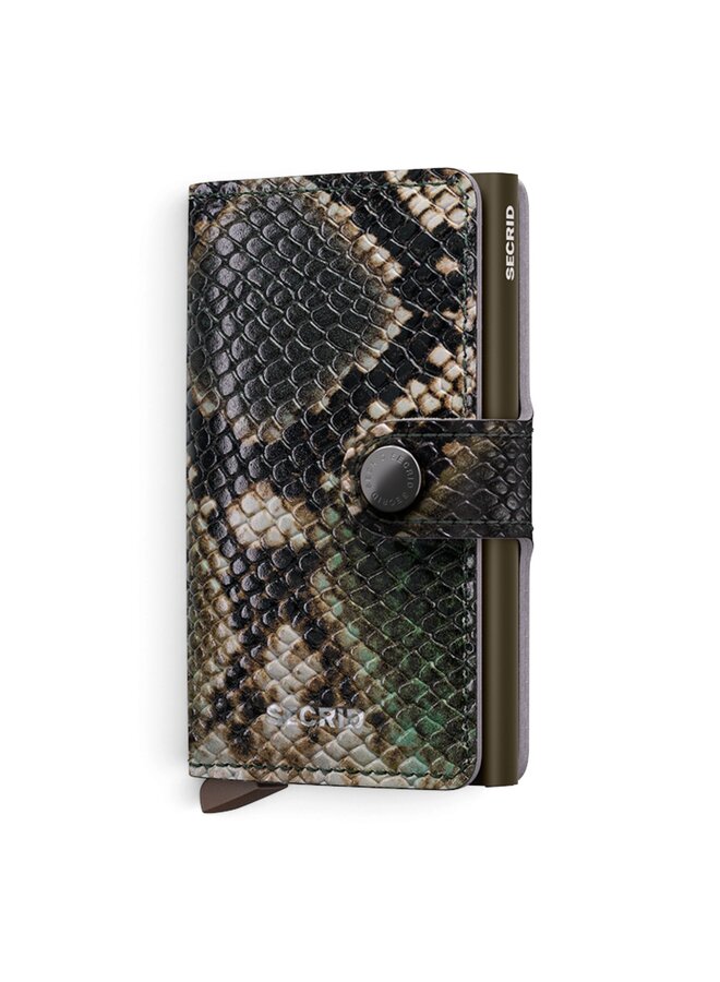 Secrid Miniwallet Serpent Green
