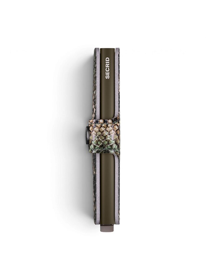 Secrid Miniwallet Serpent Green