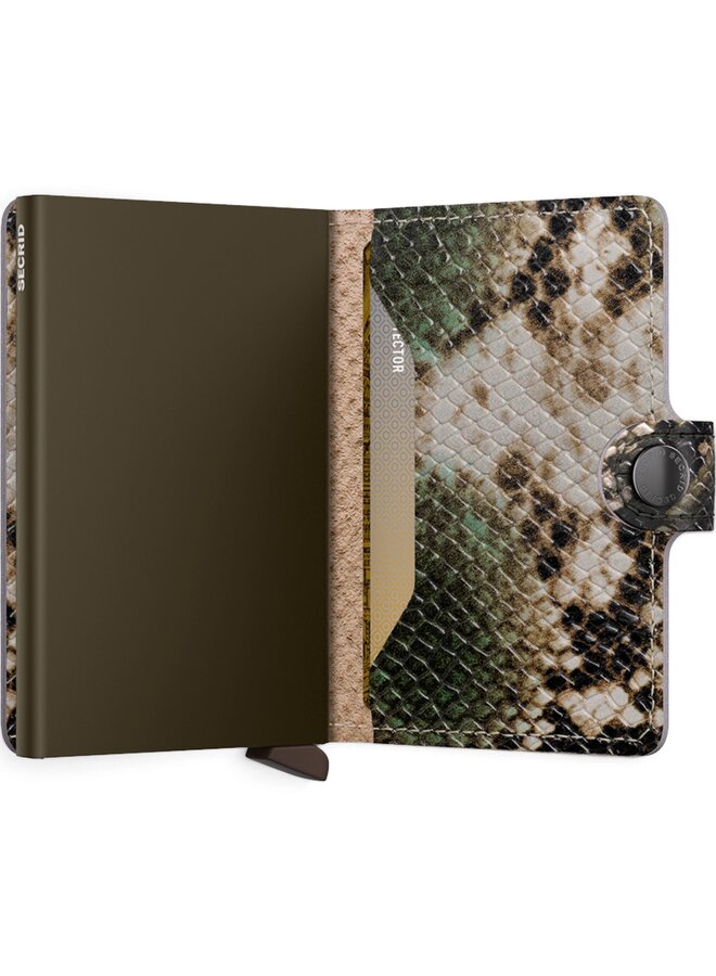 Secrid Miniwallet Serpent Green