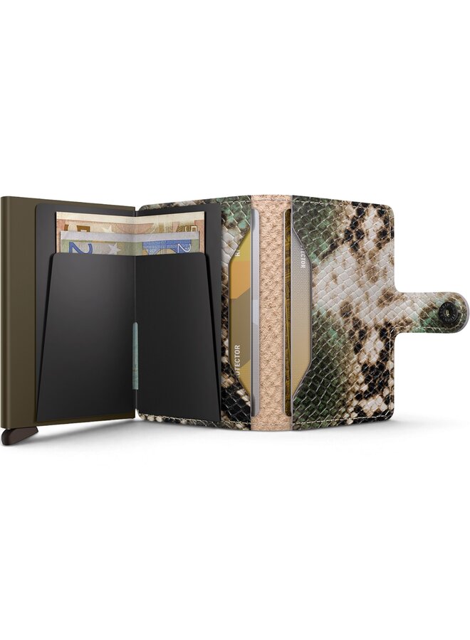 Secrid Miniwallet Serpent Green